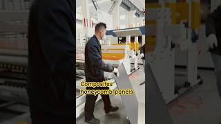 shorts how’s make  thermoplastic composites honeycomb panels manufacturing process [upl. by Monro]