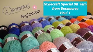 Stylecraft Special DK Yarn Haul from Deramores  Haul Number 1 [upl. by Danas]