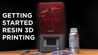 Getting Started Resin 3D Printing  Creality LD002H [upl. by Cinamod422]