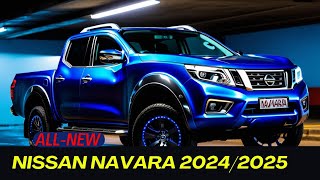 2025 Nissan Navara Unveiling the Upgraded Powerhouse  Cars Technology [upl. by Bathsheb]