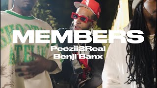 Peezii2Real Benji Banx LaTre  Members Official Video [upl. by Lancelle]