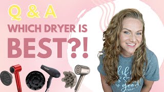 WAVY CURLY QampA  WHICH HAIRDRYER IS THE BEST FOR CURLY HAIR [upl. by Annol]