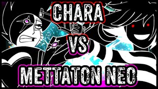 Undertale Shots Chara Vs Mettaton NEO [upl. by Boesch]