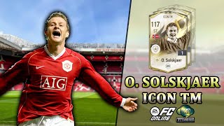 Review OLE GUNNAR SOLSKJAER ICON TM FC ONLINE  SÁT THỦ CÓ GƯƠNG MẶT TRẺ THƠ  KaD Minh Nhựt [upl. by Airrat]