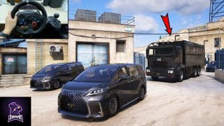 Robbing MAFIA CONVOY Transporting Drug in GTA 5 gameplay video gta VGameplay  gaming video gta 5 [upl. by Marden958]