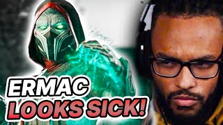 ERMAC RETURNS Official Gameplay Reaction  Mortal Kombat 1 [upl. by Philbert54]