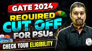 GATE 2024  Required CutOff For PSUs 🤔 [upl. by Aniral418]