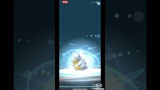 Evolving sandshrew into alolan Sandslash  Pokémon Go [upl. by Yvaht]