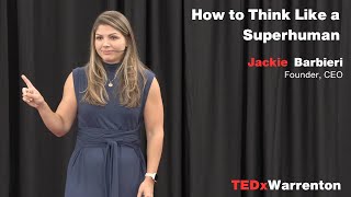 How to use AI to think like a superhuman  Jackie Barbieri  TEDxWarrenton [upl. by Nomde]