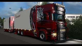 Euro Truck Simulator 2 Scania Sarantos R999 \8 9 [upl. by Ardekan]