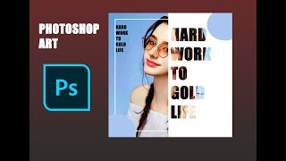 How To Create Cover Art work Design in Photoshop  Photoshop Tutorial namal katulanda [upl. by End669]