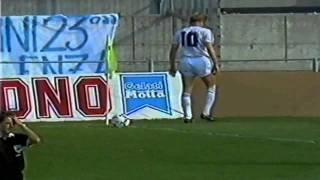 Robert Prosinecki vs Italy EURO 1990 U21 Semifinal 2nd Leg [upl. by Buskus749]