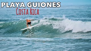 Surfing PLAYA GUIONES NOSARA Costa Rica 2022 [upl. by Og319]