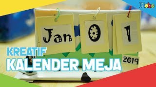 Kreatif  Membuat Kalender Meja [upl. by Aizat]