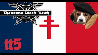 HoI IV Thousand Week Reich  Free France  Part 5  DB333 [upl. by Ellynn694]