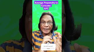 What is Average Propensity to Consume I APC I Indian Economic Development I Class XII Economics CBSE [upl. by Wallack]