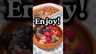 Berry Baked Oatmeal [upl. by Rasia]