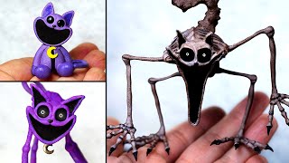 Making Poppy Playtime 3  Nightmare Catnap Sculptures Timelapse [upl. by Uchish644]