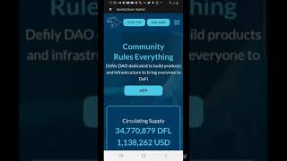 How To Wrap DFL Token to Dragon Token and Single Stake on Kardiachain Using Defily Pools [upl. by Pauli749]