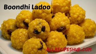 Boondi ladoo Recipe  Quick and Easy ladoo recipe  All Recipes Hub [upl. by Smiga]