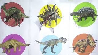 giant animals parasaurolophus Stegosaurus Ankylosauria Minmi Dinosaur T Rex Triceratops [upl. by Guerin]