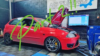 GT1756 Hybrid Turbo Seat Ibiza PD160 Hits The Dyno No Smoke No Poke Part 2 [upl. by Ozkum812]