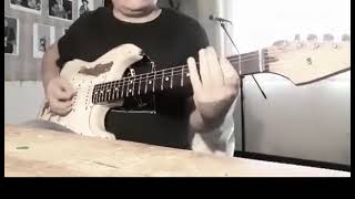 RUDE MOOD by Stevie Ray Vaughan instrumental guitar cover [upl. by Natalina]