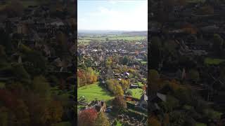 English Town Chipping Campden dronevideo travel djimini4pro England drone Autumn dji [upl. by Sydel403]