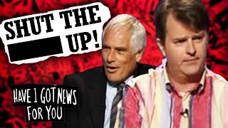 Paul Merton Gets Increasingly Fed Up With Robert KilroySilk Hat Trick Comedy [upl. by Immaj]