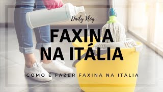 🛁 Trabalhar com FAXINA na Itália  Como é o nosso TRABALHO [upl. by Assirehc35]