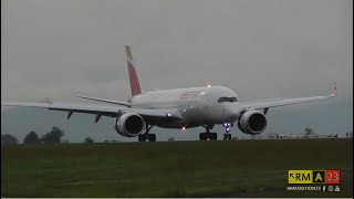 Primer A350 en Costa Rica  IBERIA [upl. by Annenn]