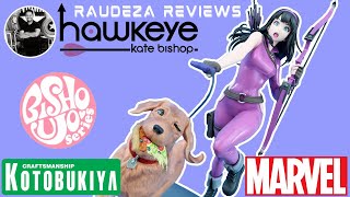 Hawkeye kate Bishop Kotobukiya Bishoujo Statue Review [upl. by Aniad]