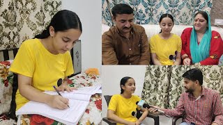 Special talk with 10th Class District Topper Deepanjali who got 984 marks [upl. by Nauhs]