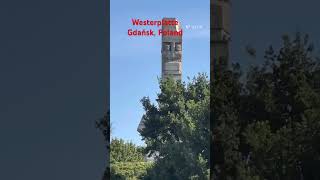 Westerplatte a monument commemorating the outbreak of World War II and the defenders [upl. by Itsud]