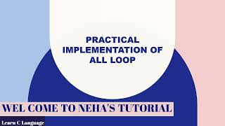 Loop 2 Learn With Practical [upl. by Bekki64]