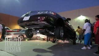 Lowrider hangout in South Central Los Angeles [upl. by Sarson]