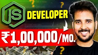 How much you will earn as a NodeJS Developer nodejs Developer Salary in India freelance remote [upl. by Leandro]