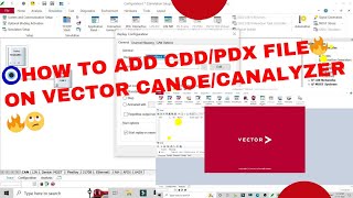 🤔🧿How to add CDDPDXODX amp MDX files on vector CANoeCANalyzer  What is CDDPDXODX files howto [upl. by Neu]