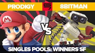 Prodigy vs 8BitMan  Ultimate Singles Pools R2 Winners Semifinals  Genesis 7  Mario vs ROB [upl. by Carolynn788]