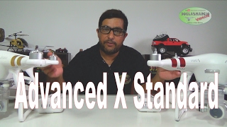 comparação phantom 3 standard e advanced [upl. by Retsub]