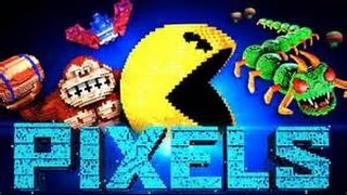 PIXELS pacman and centipede 3d model timelapse [upl. by Cozmo974]