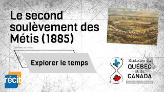 Le second soulèvement des Métis 1885 [upl. by Ahseetal372]