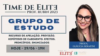 GRUPO DE ESTUDOS RECURSO DE APELAÇÃO  TIME DE ELITE 2023 [upl. by Ycnaffit]