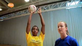 Netball Shooting 2 [upl. by Nnylear]