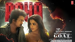 AAYA Full Song Hindi Thalapathy Vijay  Venkat Prabhu  Yuvan Shankar  Thalapathy is the GOAT [upl. by Sudnak385]