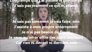 LYRICS Comment je vais faire  Hoshi paroles [upl. by Fritts]