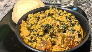 How to make the best Egusi soup the igbo way using boilingCooking method [upl. by Tina242]