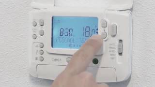 Programmation des thermostats de la série CMT900  Honeywell Home [upl. by Mcafee257]