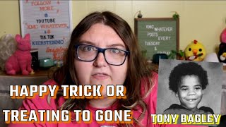 SPOOKY SATURDAY A 7Year Old Trick or Treating to Being Killed Tony Bagley Unsolved Murder [upl. by Connett]