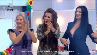 Roata Norocului 14062020  Andreea Tonciu si Sanziana Buruiana ridica platoul in picioare [upl. by Eissirhc]